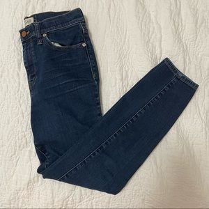 Madewell High Riser Skinny Jeans